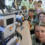 LEGO MINDSTORMS NXT by year 5/6 students at Mt Ousley PS.