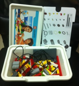 LEGO WeDo kit.