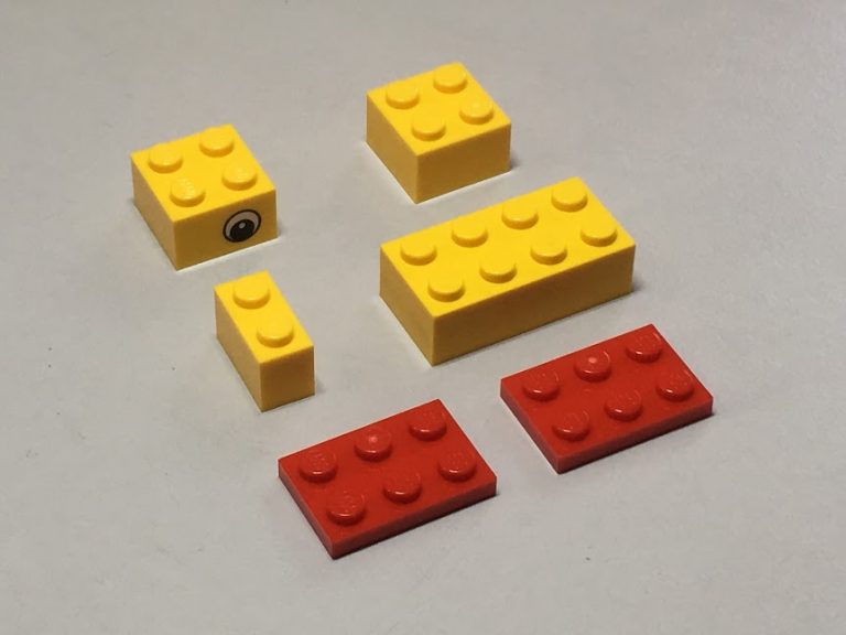 lego minecraft duck